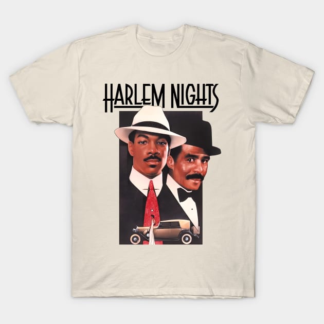 Vintage Harlem Nights High Resolution Movie T-Shirt by Pop Laris Manis